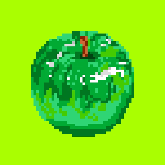 Apple pixel art