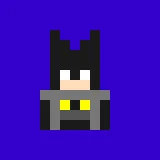 Batman pixel art