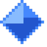 Diamond pixel art