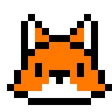 Fox pixel art