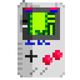 Game boy pixel art