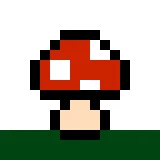 Mushroom pixel art