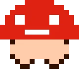 Mushroom pixel art