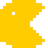 Pac-Man pixel art