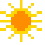 Sunny Day pixel art