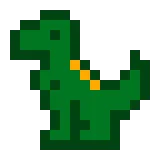 Trex pixel art