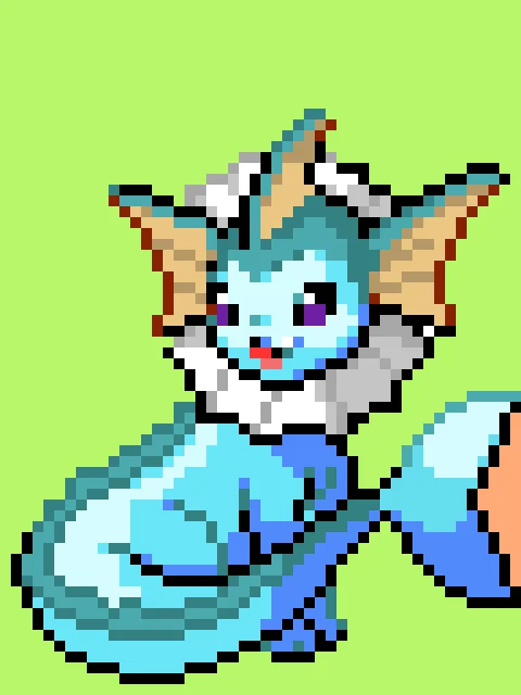 Vaporeon pixel art